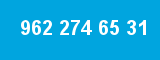 962 274 65 31 962 274 65 31
